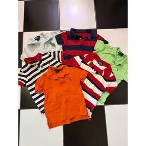 Lot of 6 Ralph Lauren Polo boys t-shirts size 3T